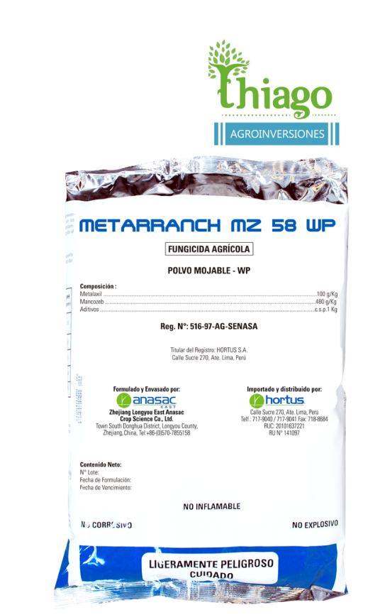 Sugerencia: METARRANCH MZ 58 WP X KG