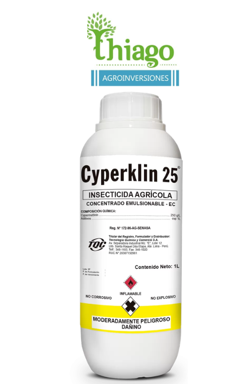 Sugerencia: CYPERCKLIN 25 X LT