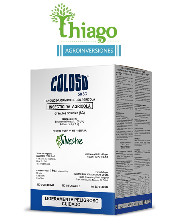 Sugerencia: COLOSO 50 SG X 100 GR 